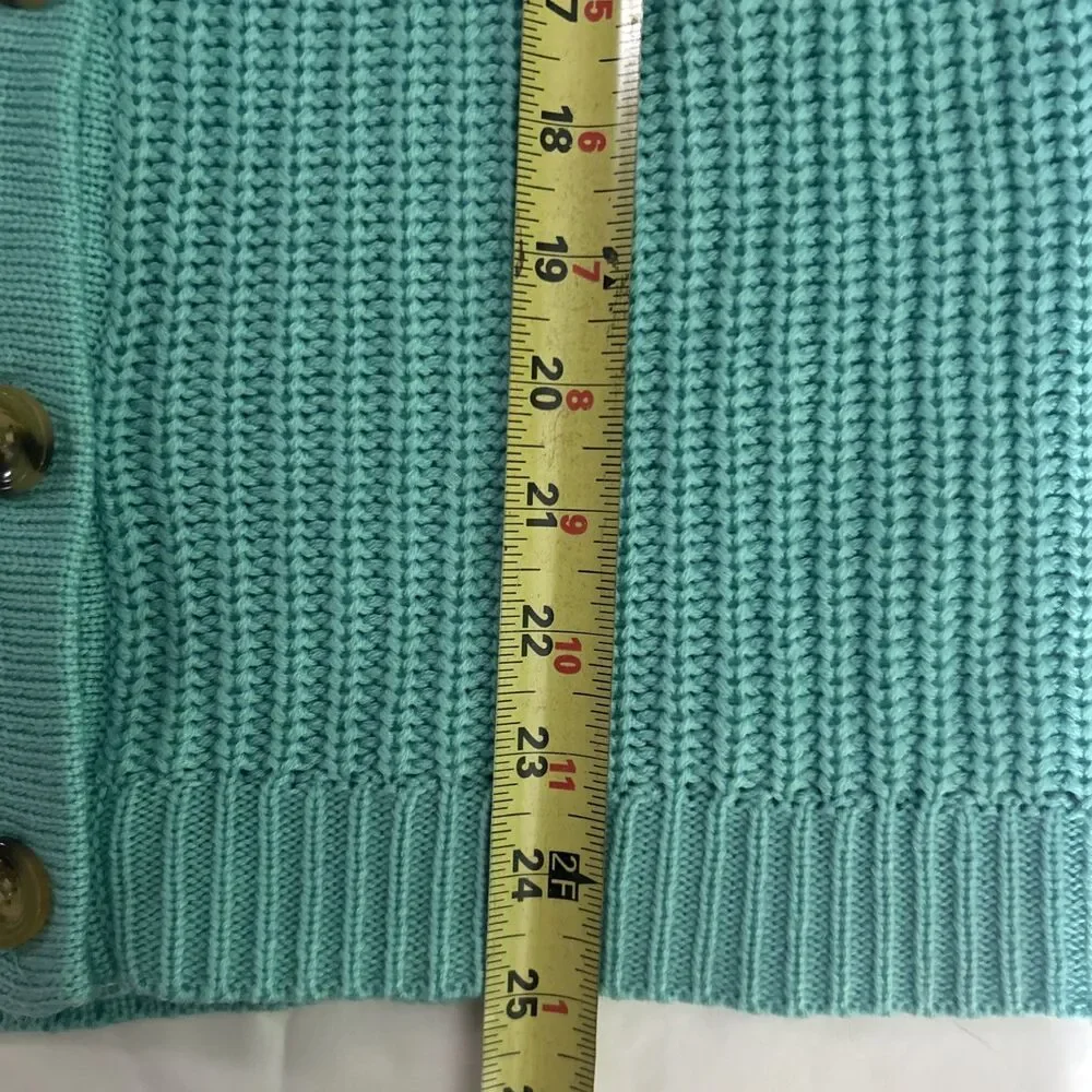 Blair Mint Green Cardigan Sweater Baggy Large